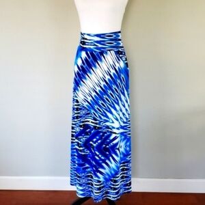 AGB Ocean Blue Maxi Skirt - Size S (NWOT)